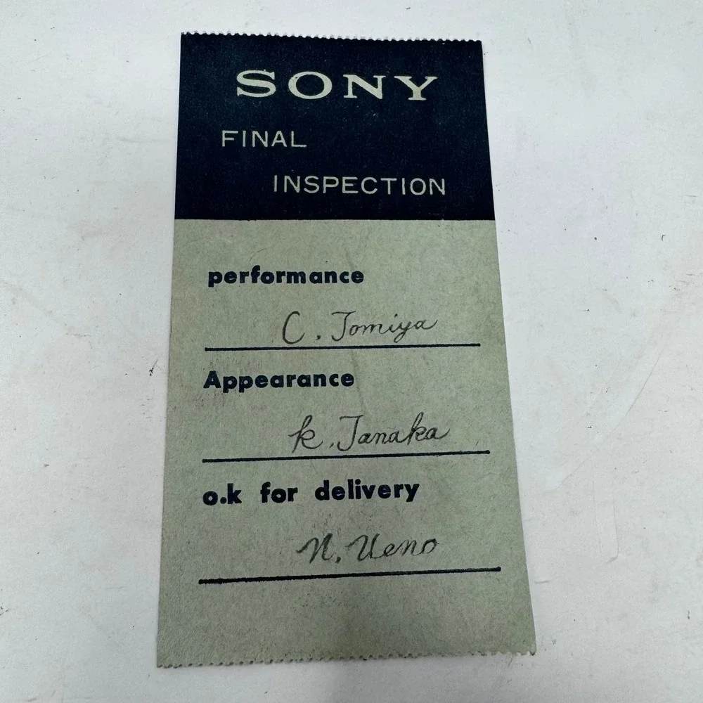 Sony HE-2 Head Demagnetizer Vintage Audio Tape Deck Maintenance Tool Tested